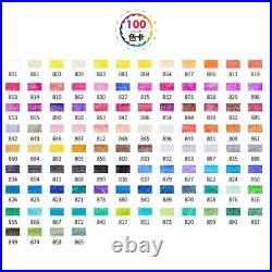 100Pcs Crayon Color Pencil Tin Box Set HB Lead Painting Pen School Art Supplies