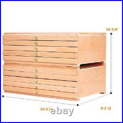 10-Drawer Artist Supply Storage Box Large Capacity Multi-Function Be