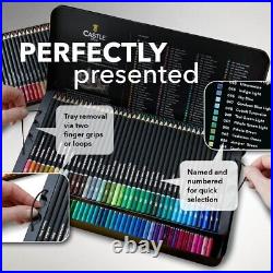 120 Colored Pencils Set Quality Soft Core Colored Leads for Adult Artists, Pro