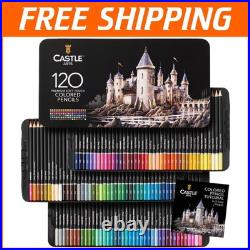 120 Soft Core Colored Pencils Set
