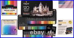 120 Soft Core Colored Pencils Set
