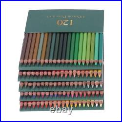 120pcs Colored Pencils for Adult Coloring Books, Delicate Wood Professional O