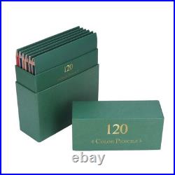 120pcs Colored Pencils for Adult Coloring Books, Delicate Wood Professional O
