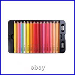 124 Colored Pencils Box Set Master Art Drawing Coloring Artist Painting Book