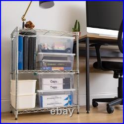 12 Qt Clear Craft Storage Bins with Lids 4-Pack for Organizing Art Supplies