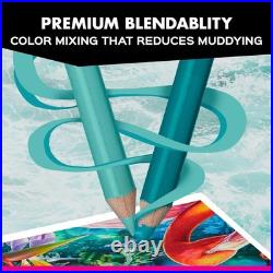 150 Count Soft Core Colored Pencils Vibrant Colors for Art & Creativity