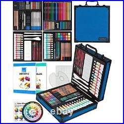 151pcs Mixed Media Art supplies, 4 in 1 Professional kits I Acrylic Paint Set