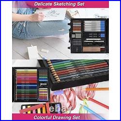 151pcs Mixed Media Art supplies, 4 in 1 Professional kits I Acrylic Paint Set