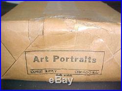 1950's Exhibit Supply Female Art Portraits Unopened Vendor Box (brick)500 Ct