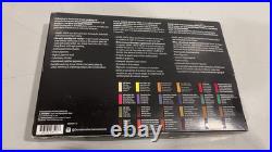 24 Color Watercolor Paint Set with Metal Box and 24 Empty Half Pans