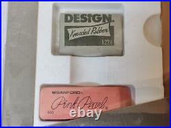 2 Pcs Vtg Nos Sanford Design Box Intermediate Drawing Sets 1997s