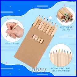 300 Boxes Mini Colored Pencils Operation Christmas Items 3.5 Inch Color Pencils