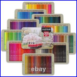300 Professional Colored Pencils Set Soft Core Vibrant Art Supplies Heavy Duty