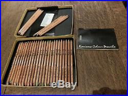 33 KARISMA BEROL COLOUR PENCILS 24 in ORIGINAL BOX + 9 EXTRA