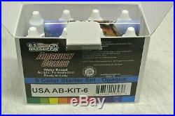 3 Airbrush Professional Master Airbrush Airbrushing System Kit Open Box