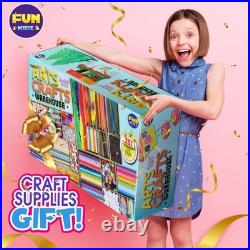 3 Layers Jumbo Arts and Crafts Supplies Warehouse, Biggest Chest Box 17.91Wx1