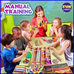 3 Layers Jumbo Arts and Crafts Supplies Warehouse, Biggest Chest Box 17.91Wx1