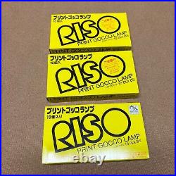 3 sets of Riso Print Gocco Flash Bulb Lamp Box of 10 Bulbs