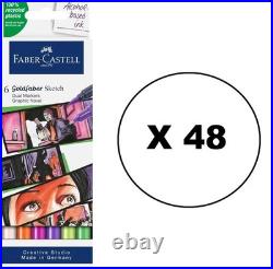 48 Boxes, Faber-Castell Goldfaber Graphic Novel Sketch Markers, SALE, NEW