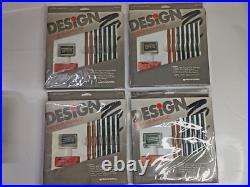4 Sets Vtg Rare Nos Sanford Design Box Intermediate Drawing Pencils E Sets 1997s