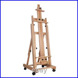 56 to 91 Adjustable Large Movable Artist Studio Easel Wooden Art Stand H-Frame