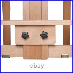 56 to 91 Adjustable Large Movable Artist Studio Easel Wooden Art Stand H-Frame