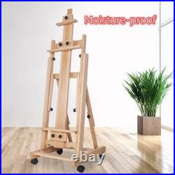 56 to 91 Adjustable Large Movable Artist Studio Easel Wooden Art Stand H-Frame