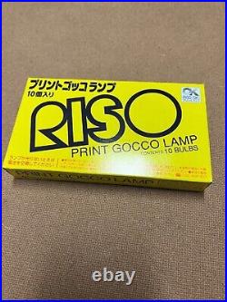 5 sets of Riso Print Gocco Flash Bulb Lamp Box of 10 Bulbs