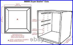 6855SC Super Satchel Cube-15.5 x 16.75 x 15.625 in. Arts and Crafts Supply