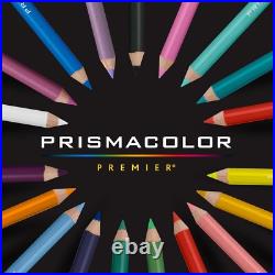 72 Assorted Premier Colored Pencils Soft Core, Perfect for Blending & Shading