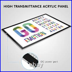 A2 LED Light Box, Portable Tracing Light Pad USB Powered Light Drawing Board Ki