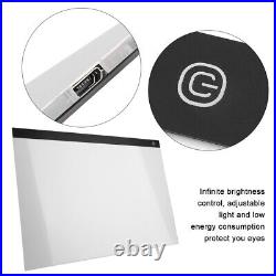 A2 LED Tracing Light Box Copy Pad Board Drawing Cable Streaming Sketching