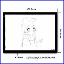 A3 Thin Light Box LED Tracer for Artcraft Tracing Animation Drawing Sketching