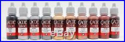 AV Vallejo Box Set of 72 17ml Acrylic Paints For Miniature Game Toys and Crafts