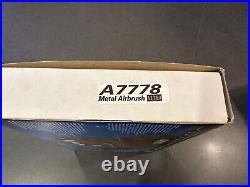 AZTEK Testors A7778 Professional Metal Airbrush Set in Wooden Box Brand New