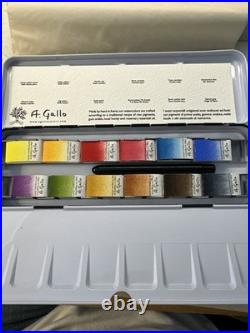 A Gallo Classic Full Pan Palette With Brush, New