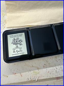 A Gallo Classic Full Pan Palette With Brush, New