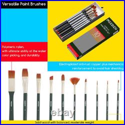 Acrylic Paint Set 35 PCS Painting Kits for Adults with Tabletop Sketch Box Eas