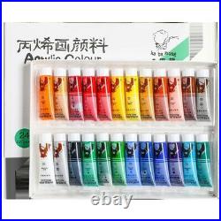 Acrylic Paint Set Hand Painted Wall Drawing Craft Painting Pigment Art Supplies