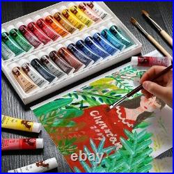 Acrylic Paints Set Hand Painted Wall Drawing Craft Painting Pigment Art Supplies