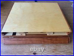 Alla Prima Pochade 11 x 14 Yellowstone Lite Paint Box Easel with Two Panel Lid