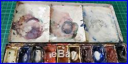 Antique Vintage Lechertier Barbe Ltd Artist Box Set Paints Watercolour