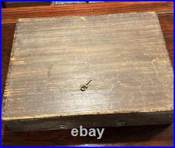 Antique Winsor & Newton Lexington Sketch Box Lock with Key Period Supplies RARE