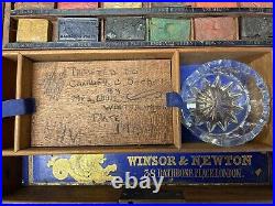 Antique Winsor Newton Watercolor Box