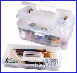 ArtBin 6918AH Twin Top 17 inch Box Portable Art & Craft Supply Organizer with