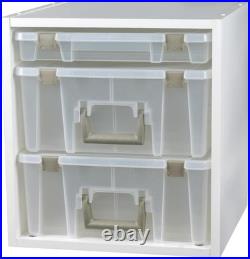 ArtBin Super Satchel Cube White Storage Box Organizer for Craft Supplies