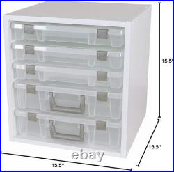 ArtBin Super Satchel Cube White Storage Box Organizer for Craft Supplies