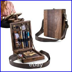ArtEase Portable Wooden Desktop Easel with Storage Box Multi-Function Art Supp