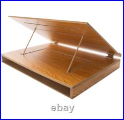 Art Drawing Board, Wood Stand Table Adjustable With Storage Drawer, Art Board