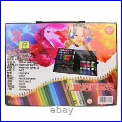 Art Set Painting Watercolor Drawing Marker Brush Pen Supplies Kids For Gift Box